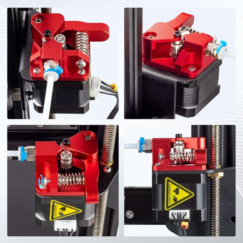 RED REX محرك مزدوج لآلة Ender 3 مع محرك خطوة Nema 17 متوافق مع Creality Ender 3 V2 و Ender 3 Pro و Ender 3 Neo و Ender 3 V2 Neo و Ender 3 Max Neo و Ender 5 و Ender 7 و CR6 SE و CR10 طابعات ثلاثية الأبعاد - Image 5